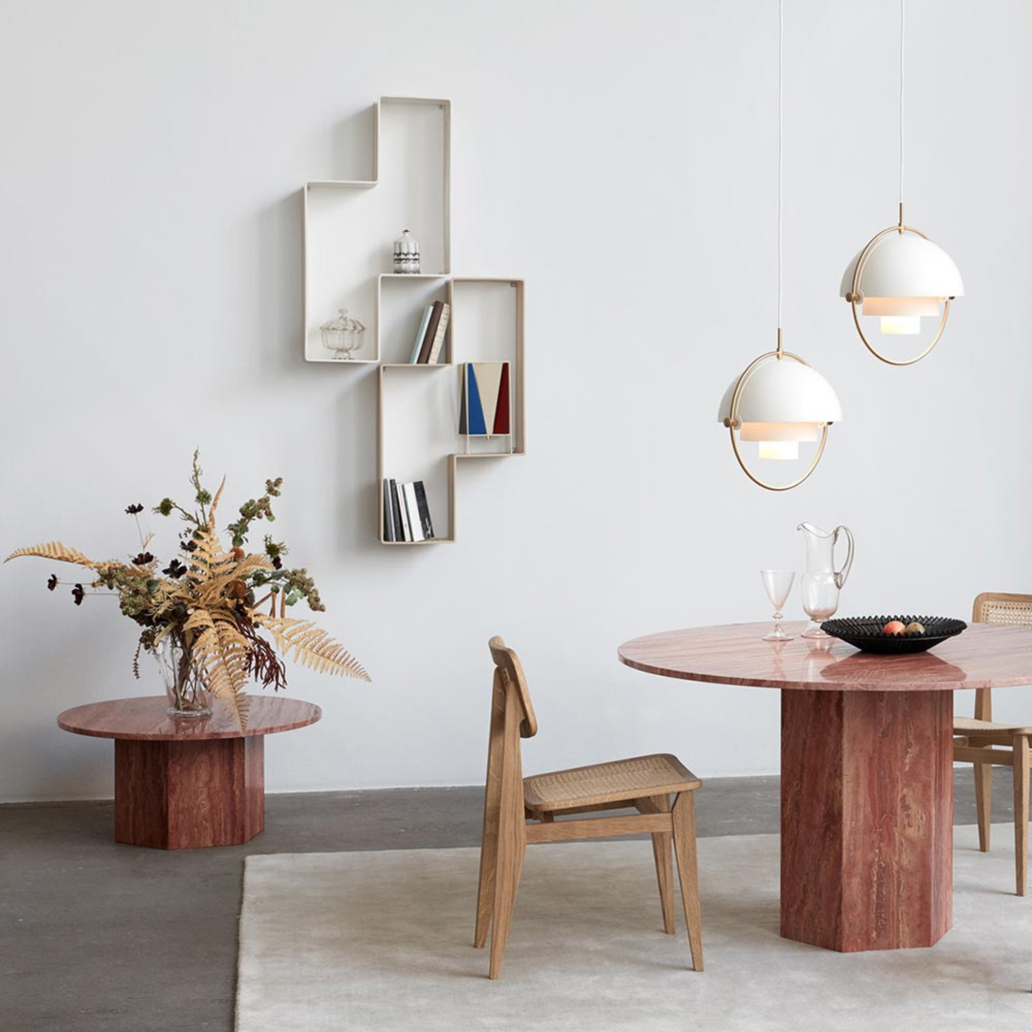 Dedal Shelf / Cream white