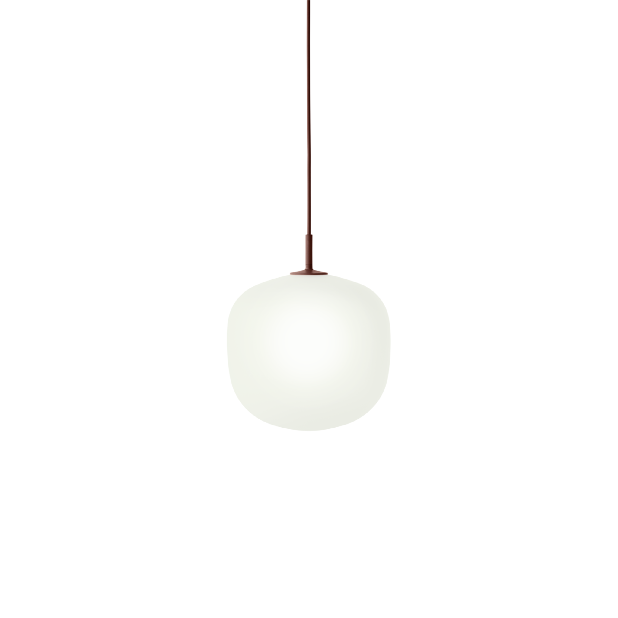 Rime Pendant - Ø18 - Deep Red