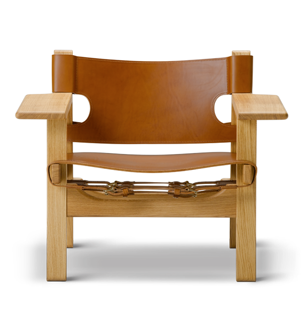 The Spanish Chair - Model 2226 / Oak Oil / Leather Cognac
