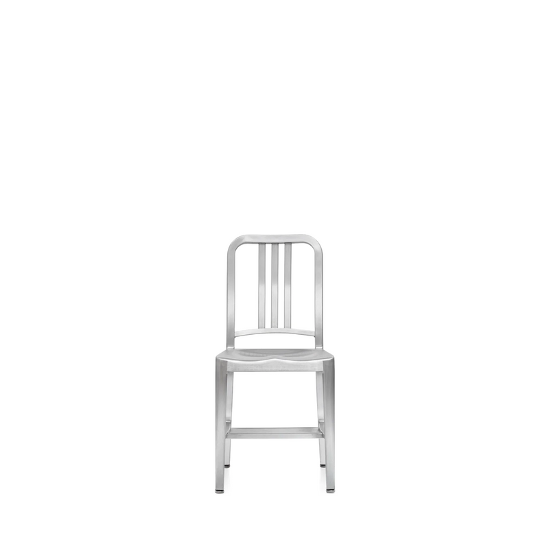 1006 Navy Chair - Hand-brushed