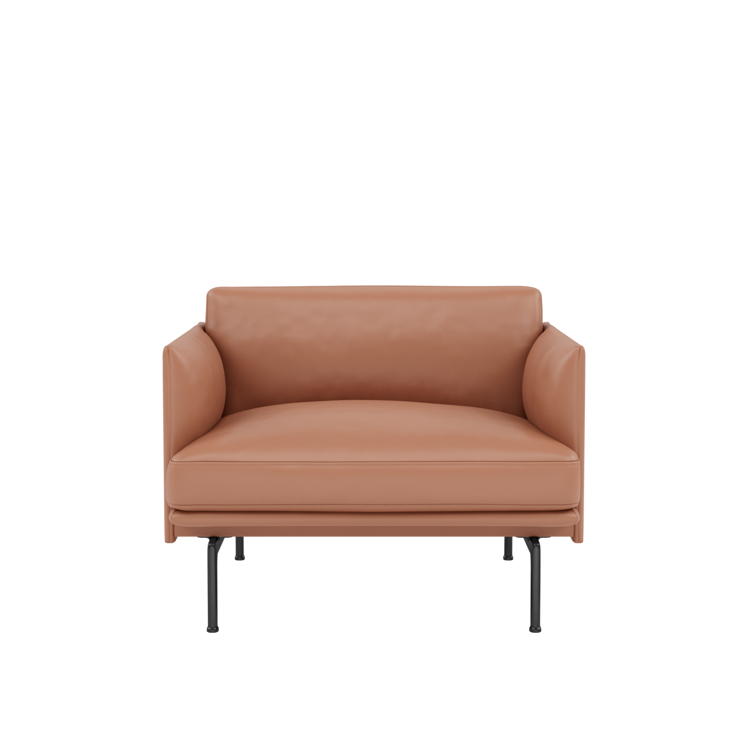 Outline Chair / Refine Leather Cognac