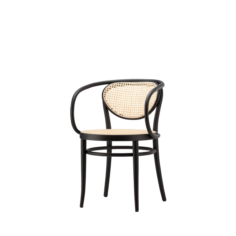 210 R Bentwood Armchair - Black