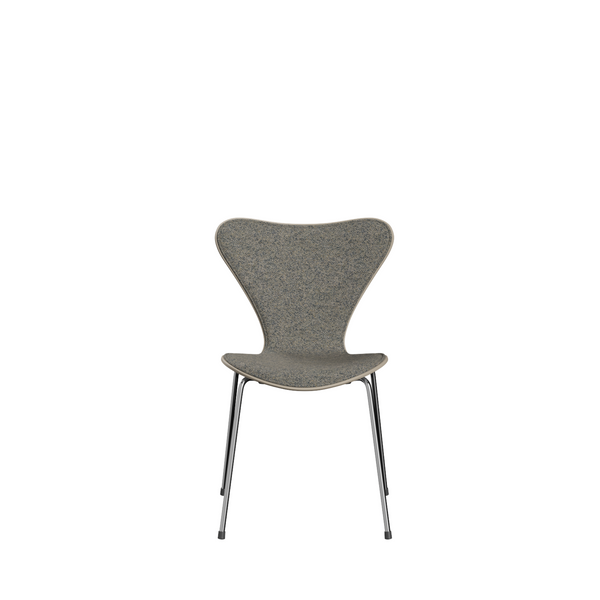 3107 - Series 7 Chair Front upholstered-Natural veneer