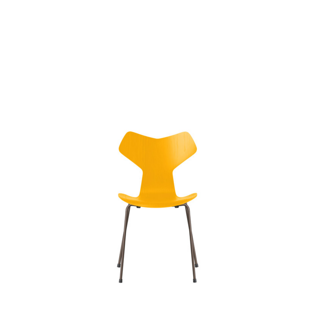 3130 - Grand Prix Chair / Chrome / True Yellow