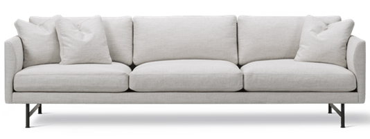 Calmo 3 seater Sofa 80 Metal base - Model 5623 / Fabric Ruskin 7757/33
