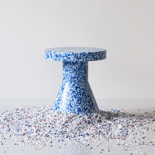 Bit stool / Cone Blue