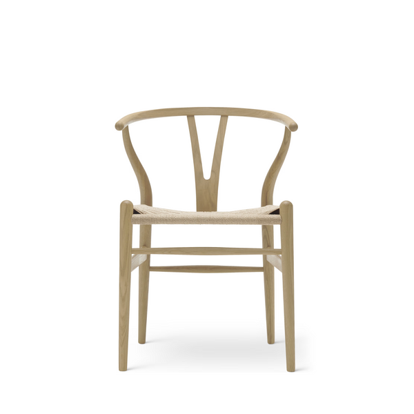 CH24 - Wishbone Chair / Oak soap / Natural paper cord