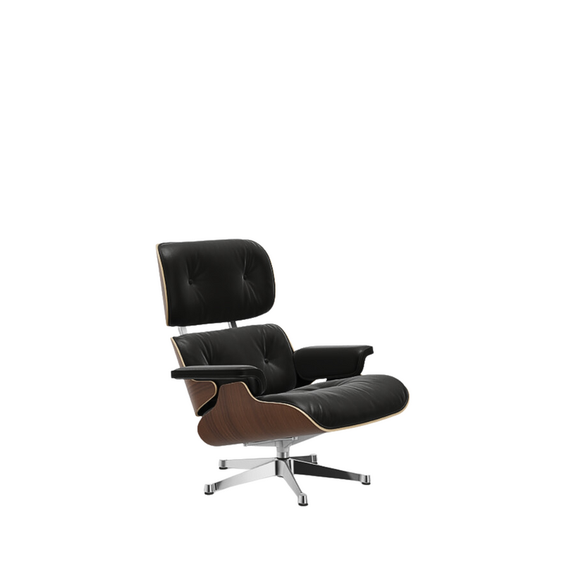 Eames Lounge Chair - Black-pigmented walnut