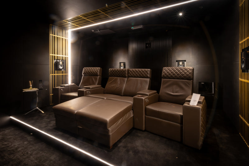 Moovia - Home Theatre Seating / Berlin Linea /Premium Leather