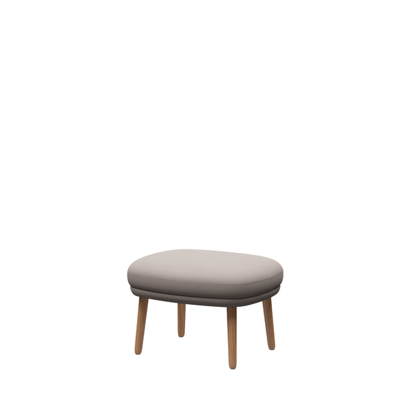 JH12 - Ro Footstool Wooden legs