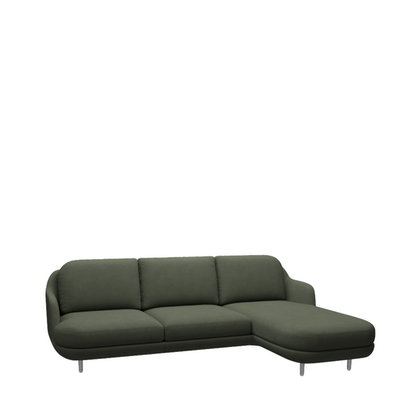 JH302 - Lune Sofa 3-seater with right chaise longue