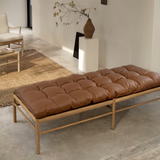 OW150 - Daybed / Oak oil / Leather Sif 95