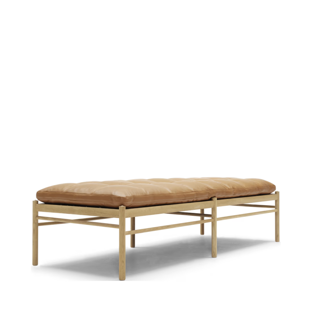 OW150 - Daybed / Oak oil / Leather Sif 95