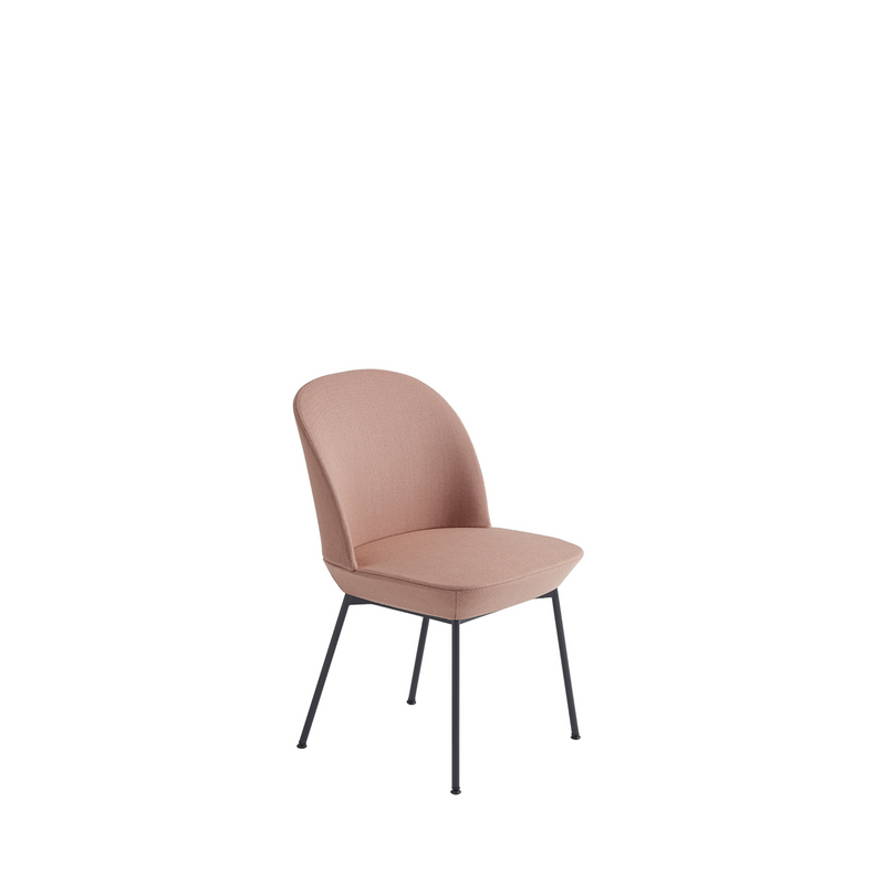 Oslo Side Chair / Anthracite Black / Twill Weave 530