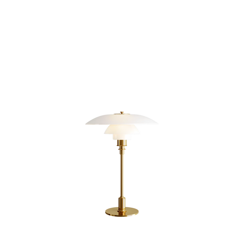 PH 3½-2½ Glass Table / Brass