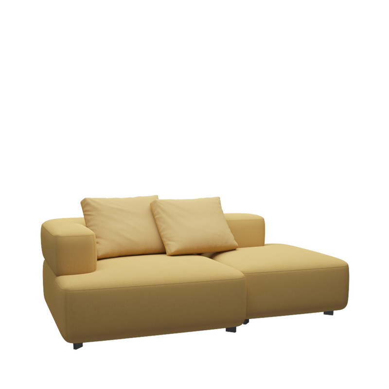 PL210-3 - Alphabet 2-seater sofa