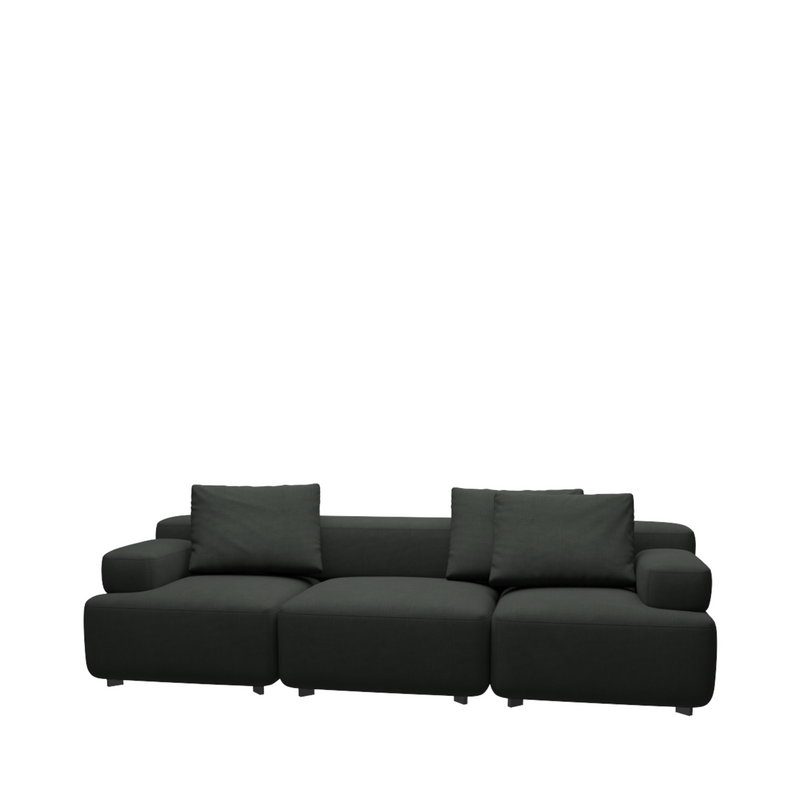 PL270-1 - Alphabet 3-seater sofa