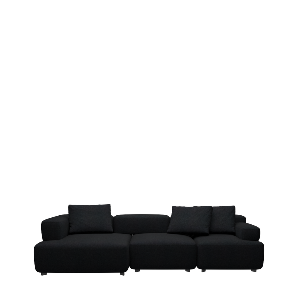 PL300-1 - Alphabet 3-seater sofa