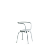 Parrish Side Chair / Aluminium / Fabric seat