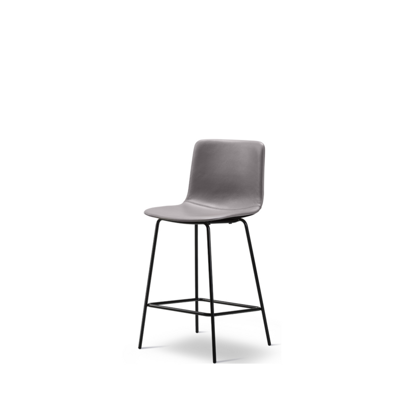 Pato 4 Leg Barstool Fully upholstered - Model 4307