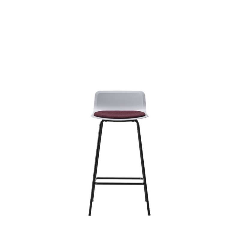 Pato 4 Leg Stool Seat upholstered - Model 4316