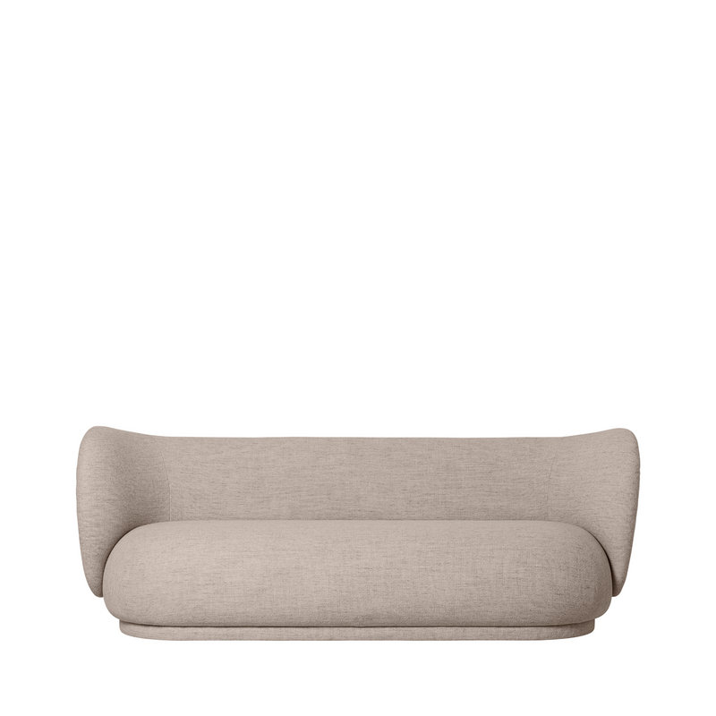 Rico Sofa 3-seater / Fabric Boucle Sand