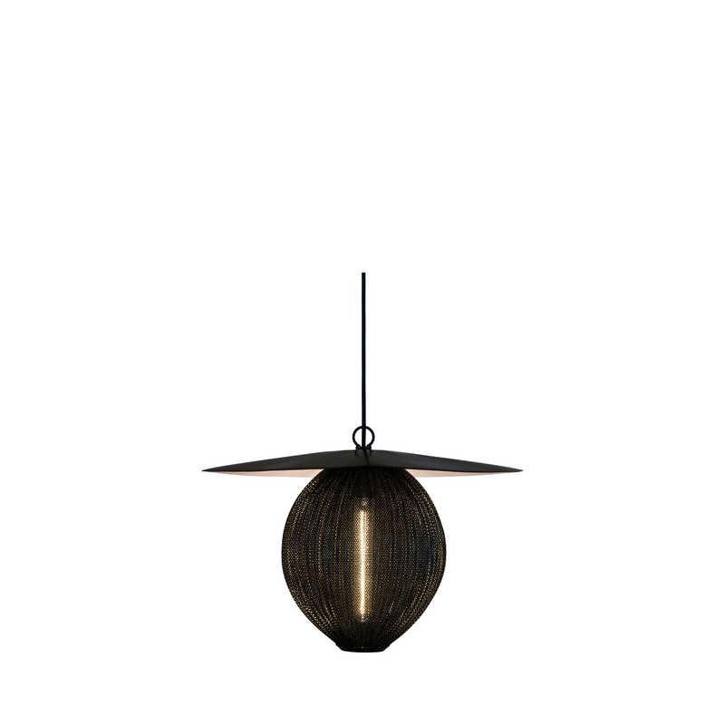 Satellite Pendant - Large / Soft Black