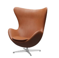 3316 - Egg Lounge Chair  Dedar Samara Col.001