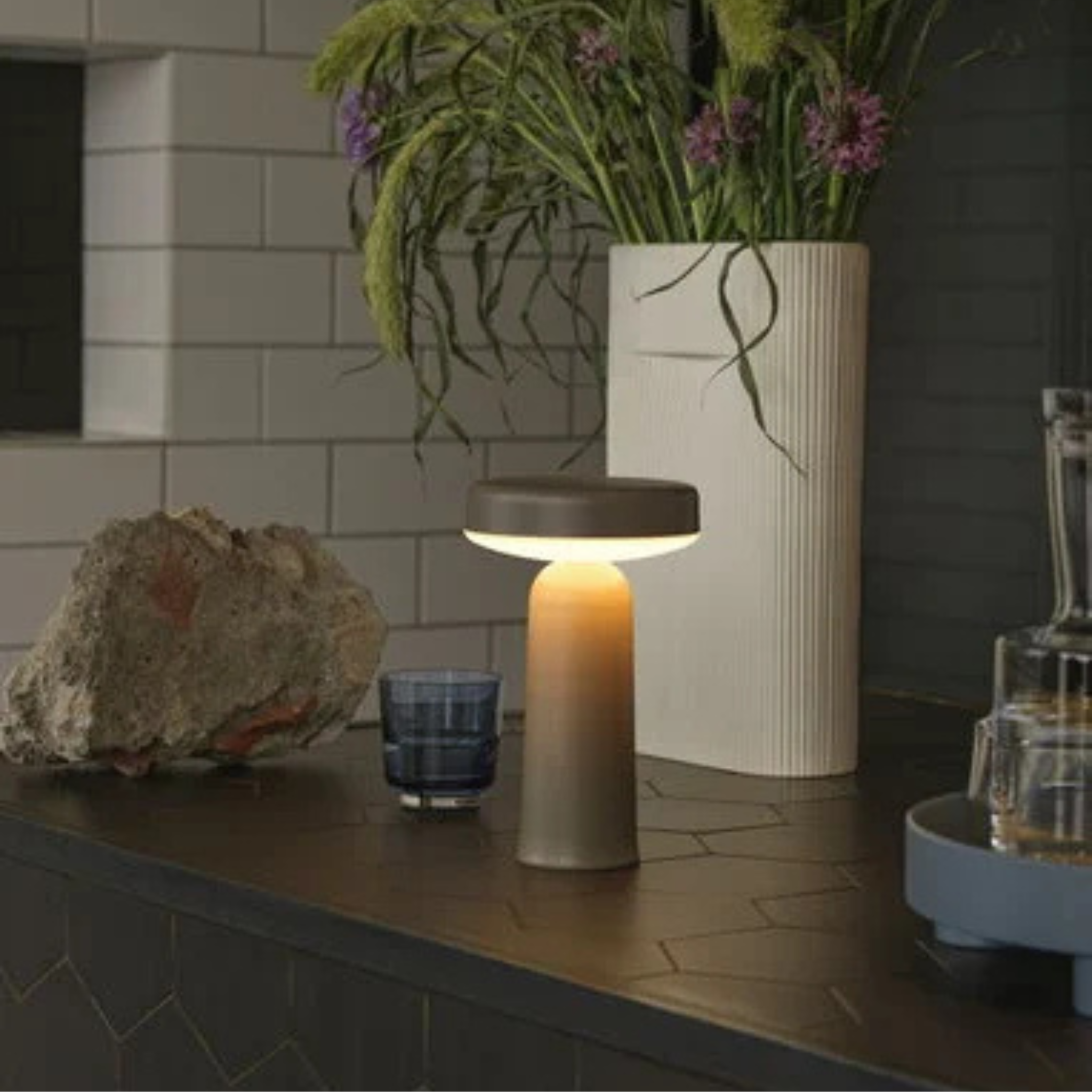 Ease Portable Lamp/ Taupe
