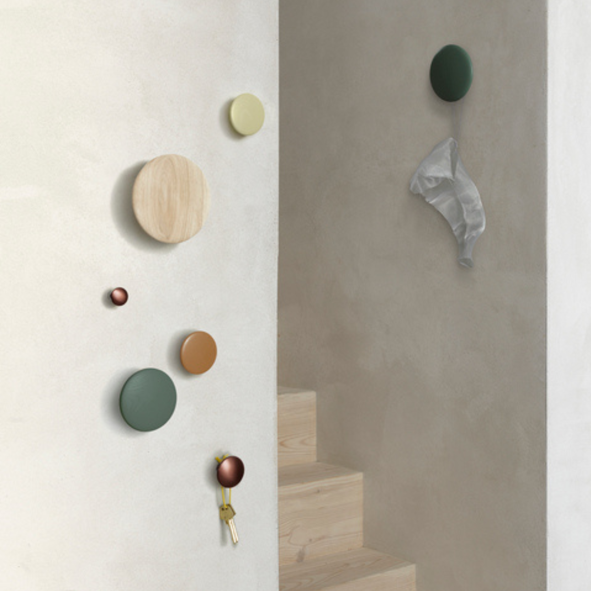 Dots / Wood/ Natural Oak