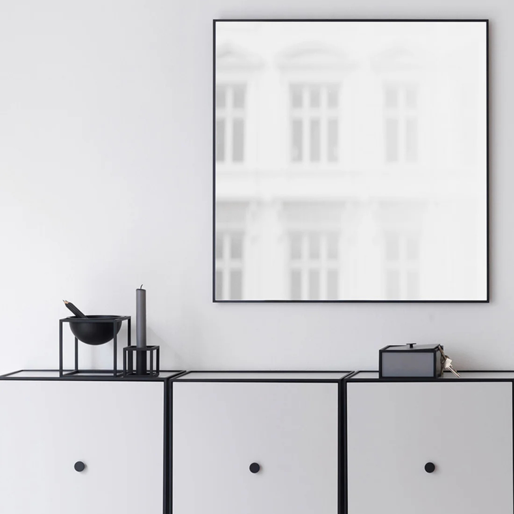 View mirror / White