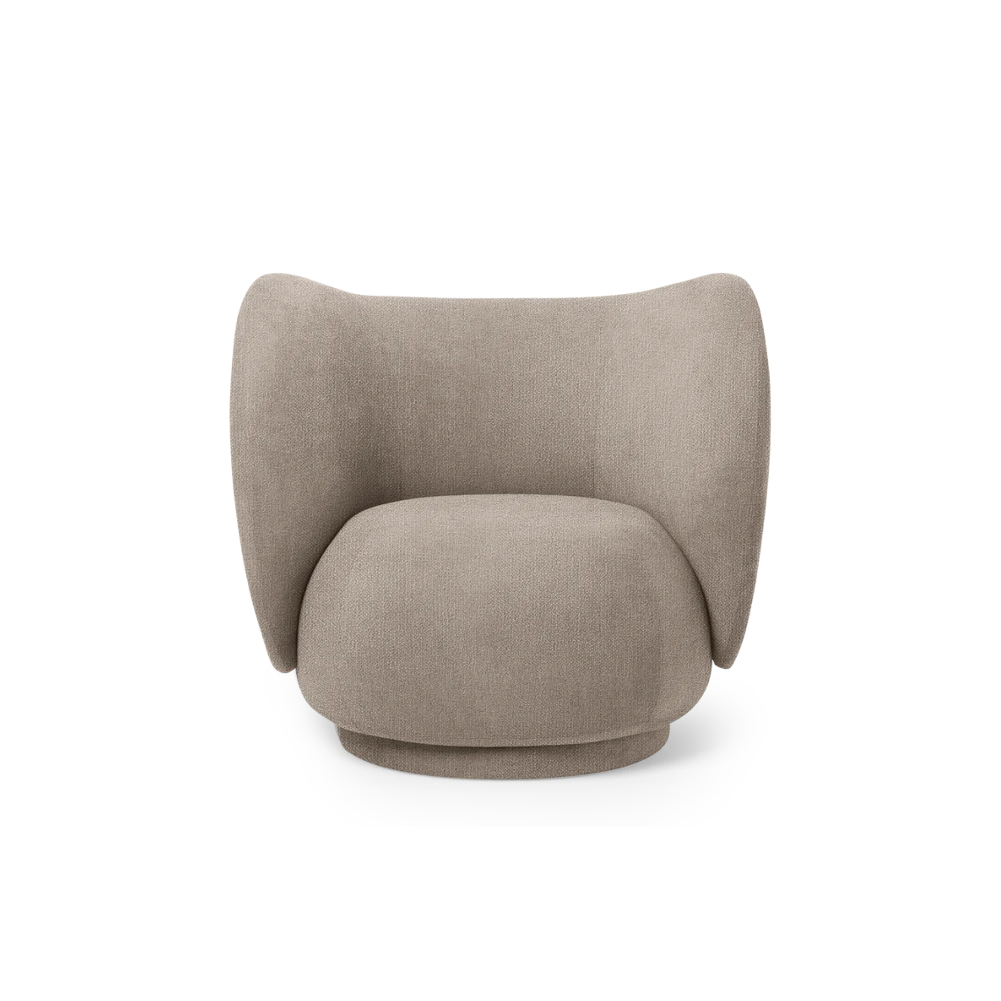 Rico Lounge Chair / Fabric Boucle Sand