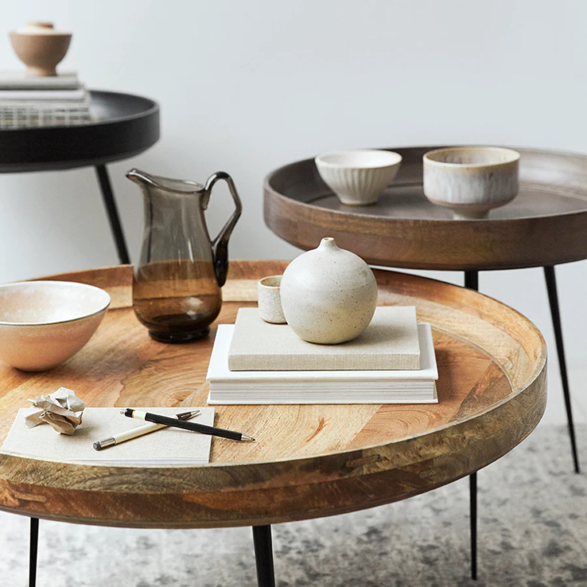 Bowl Table XL / Sirka Grey