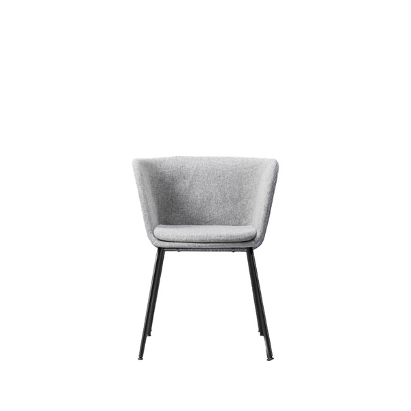 Verve 4 leg Fully upholstered - Model 3744 / Fabric Kvadrat Noise 742 (discontinued)