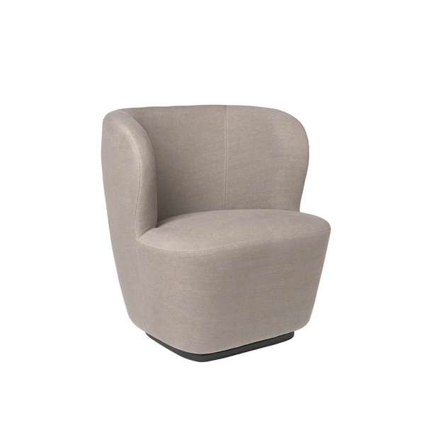 Stay Lounge Chair - Small / Returning swivel / Kvadrat Harald 3 242