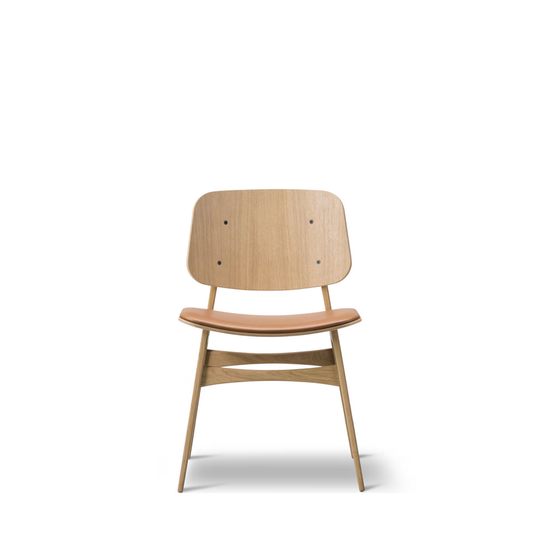 Soeborg Chair Wood Seat upholstered - Model 3051