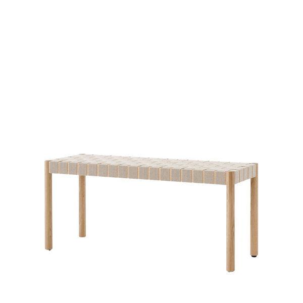 TK4 - Betty Bench / Oak / Natural webbing