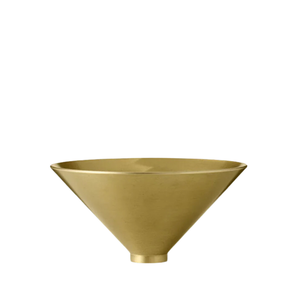 Taper Bowl - Brass