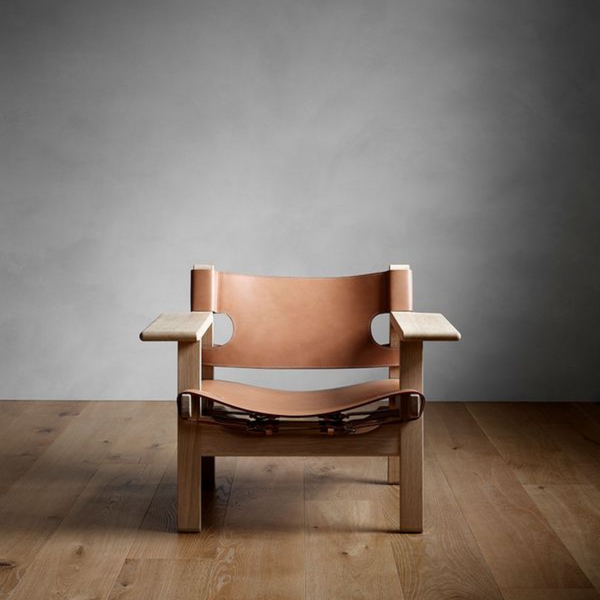 The Spanish Chair - Model 2226 / Oak Oil / Leather Cognac