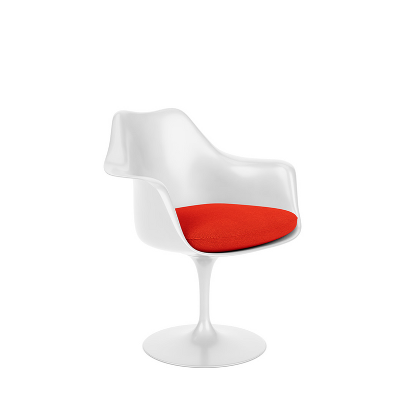 Tulip Armchair Swivel with seat cushion