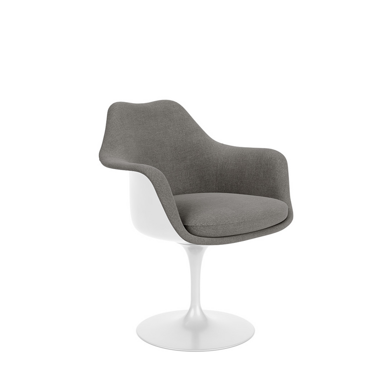 Tulip Armchair Swivel with upholstery