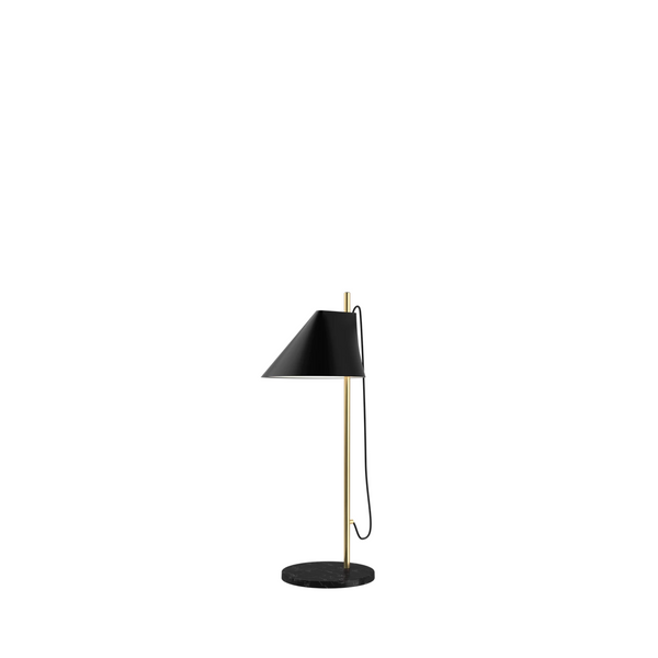 Yuh Table / Black / Brass