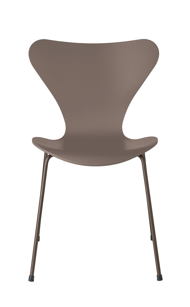 3107 - Series 7 Chair - Brown bronze - Lacquered Deep Clay