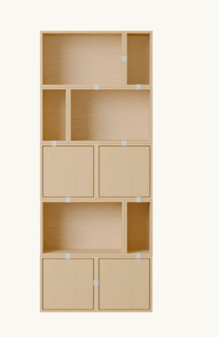 Stacked Storage System / Configuration 8 / Oak